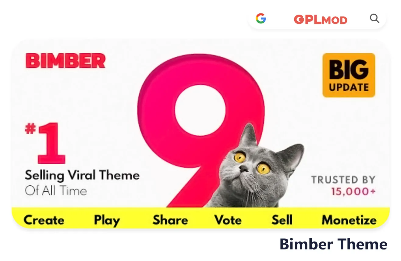 Download Bimber Theme Free - GPLMOD - gplmod.com - Latest Version GPL