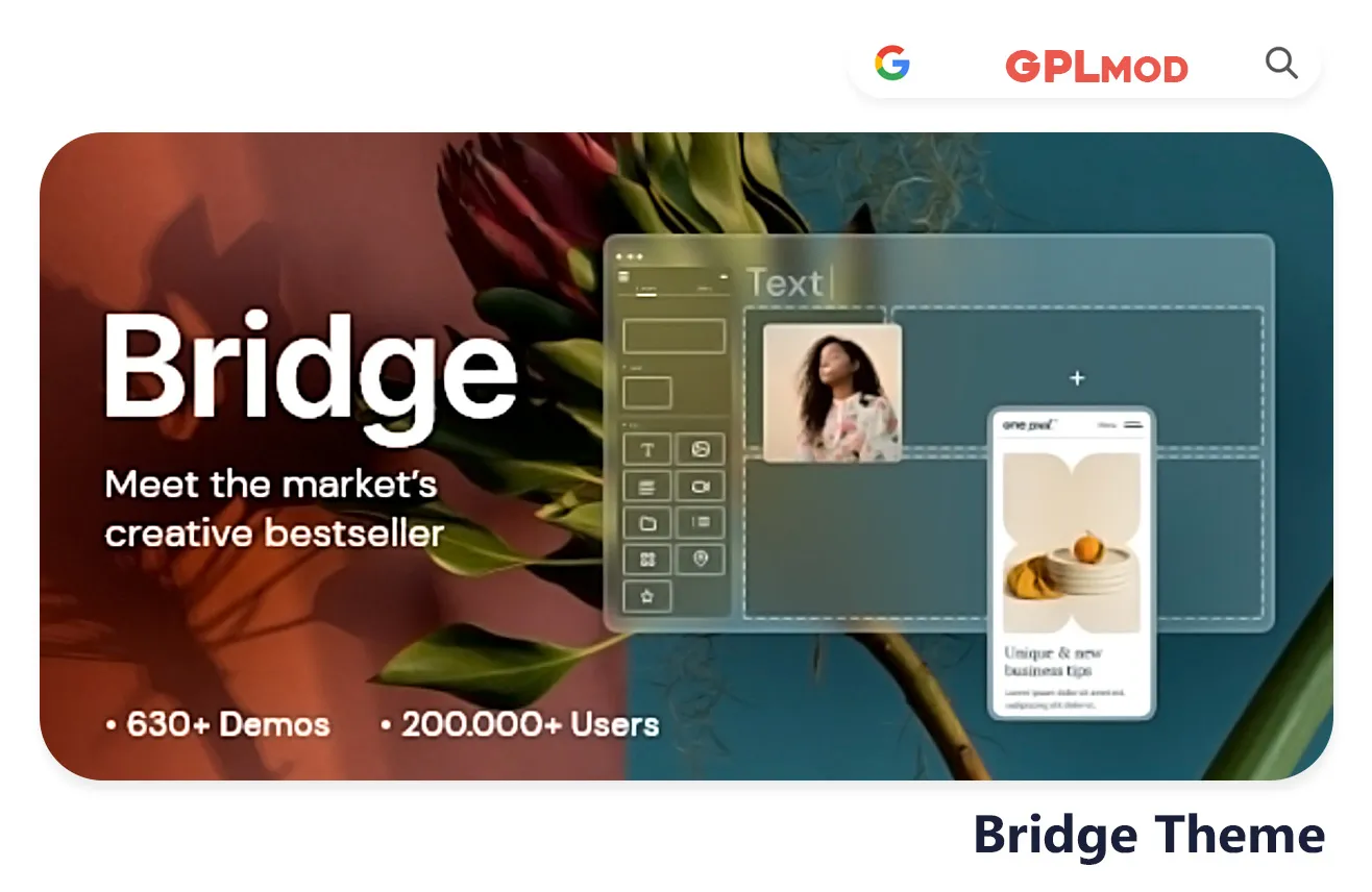 Download Bridge Theme Free - GPLMOD - gplmod.com - Latest Version GPL