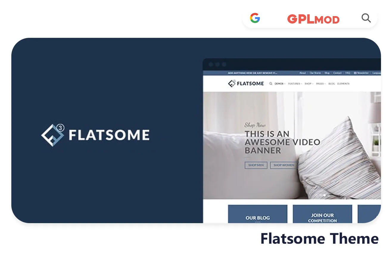 Download Flatsome Free - GPLMOD - gplmod.com - Latest Version GPL