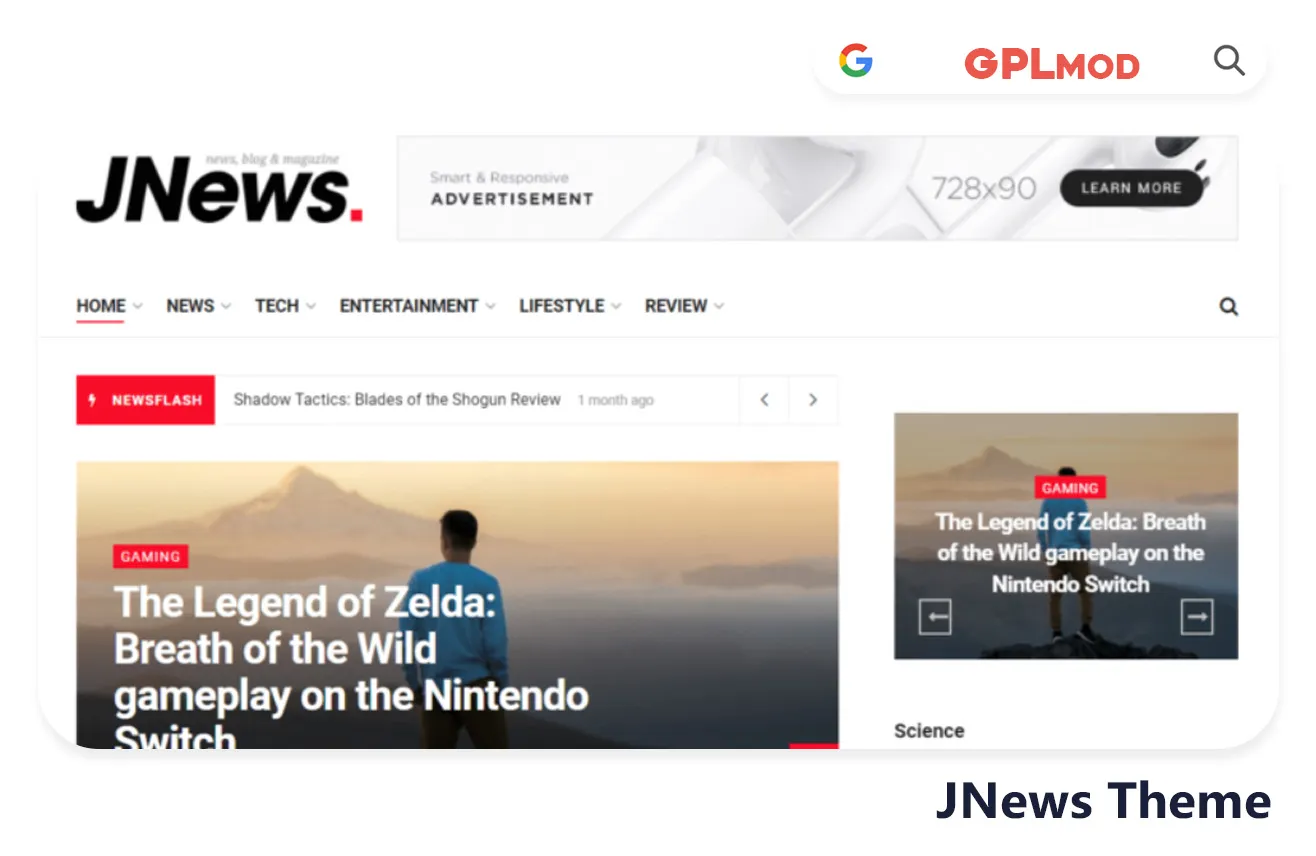 Download JNews Theme Free - GPLMOD - gplmod.com - Latest Version GPL