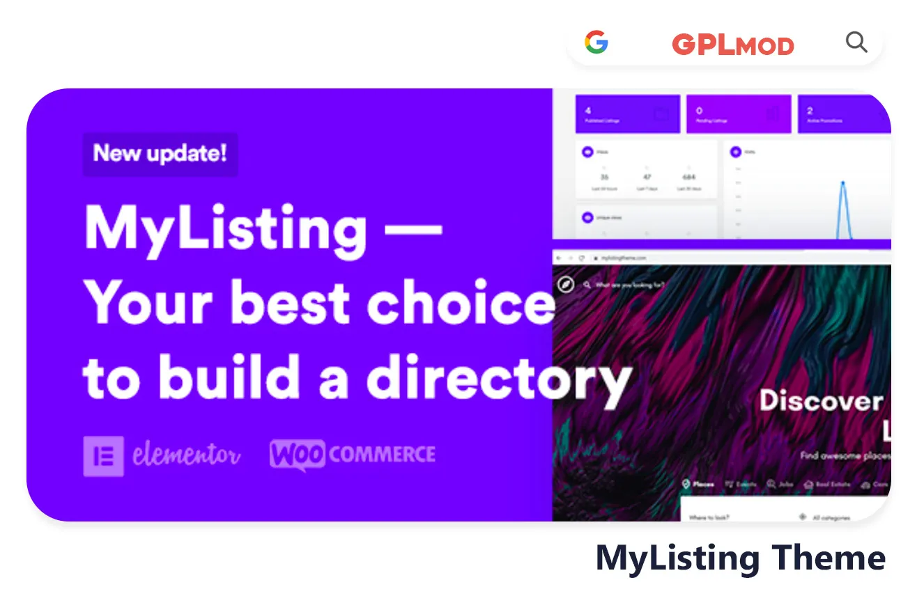 Download MyListing Theme Free - GPLMOD - gplmod.com - Latest Version GPL