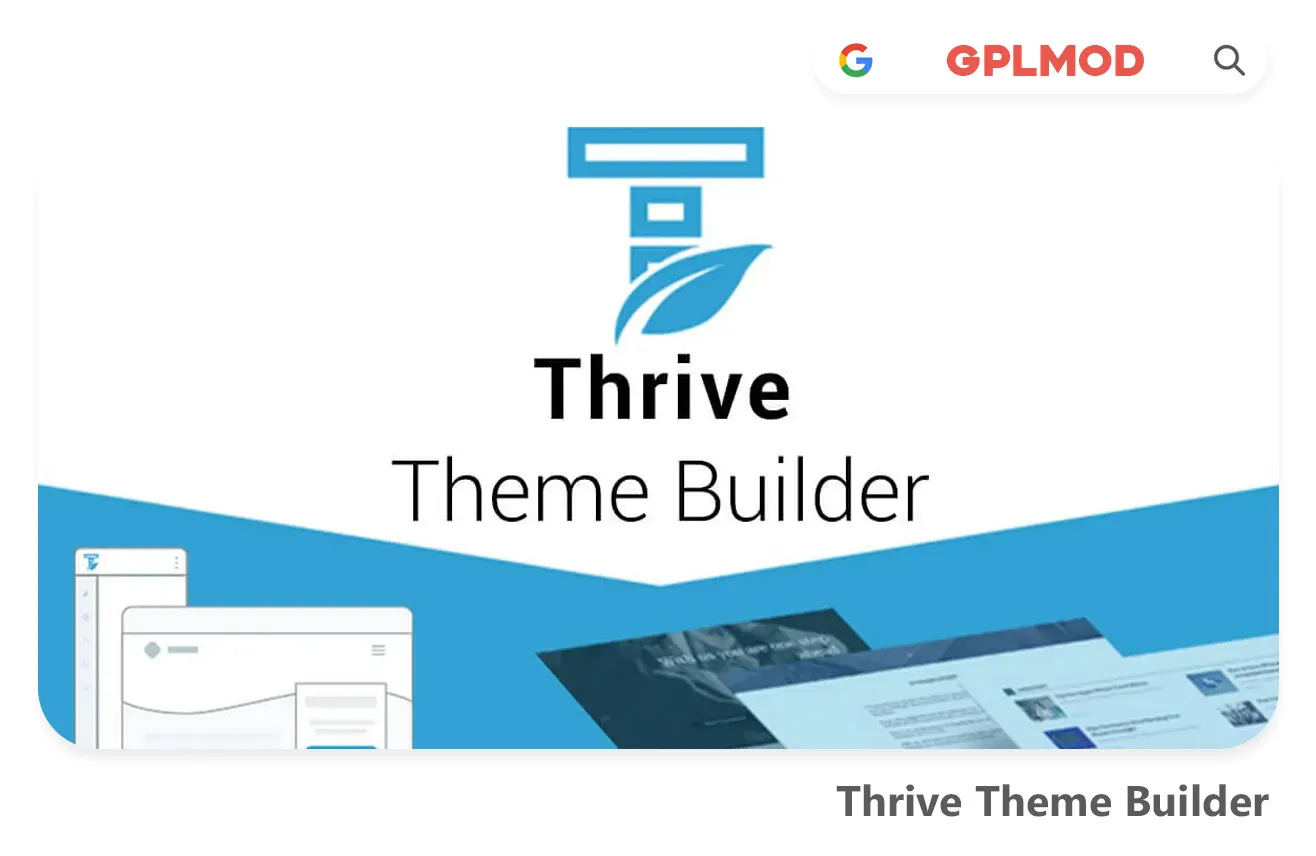 Download Thrive Theme Builder Free - GPLMOD - gplmod.com - Latest Version GPL