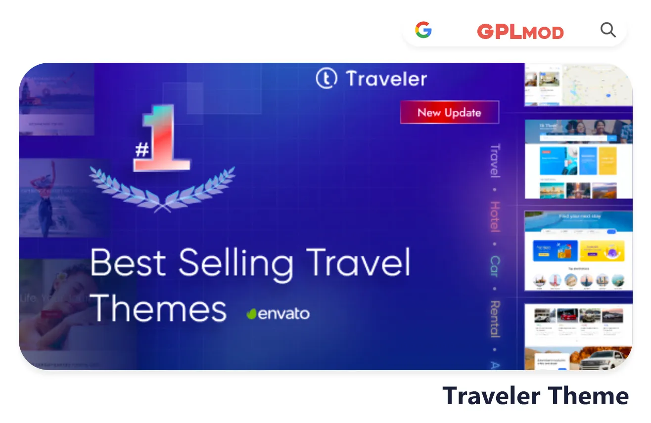 Download Traveler Theme Free - GPLMOD - gplmod.com - Latest Version GPL