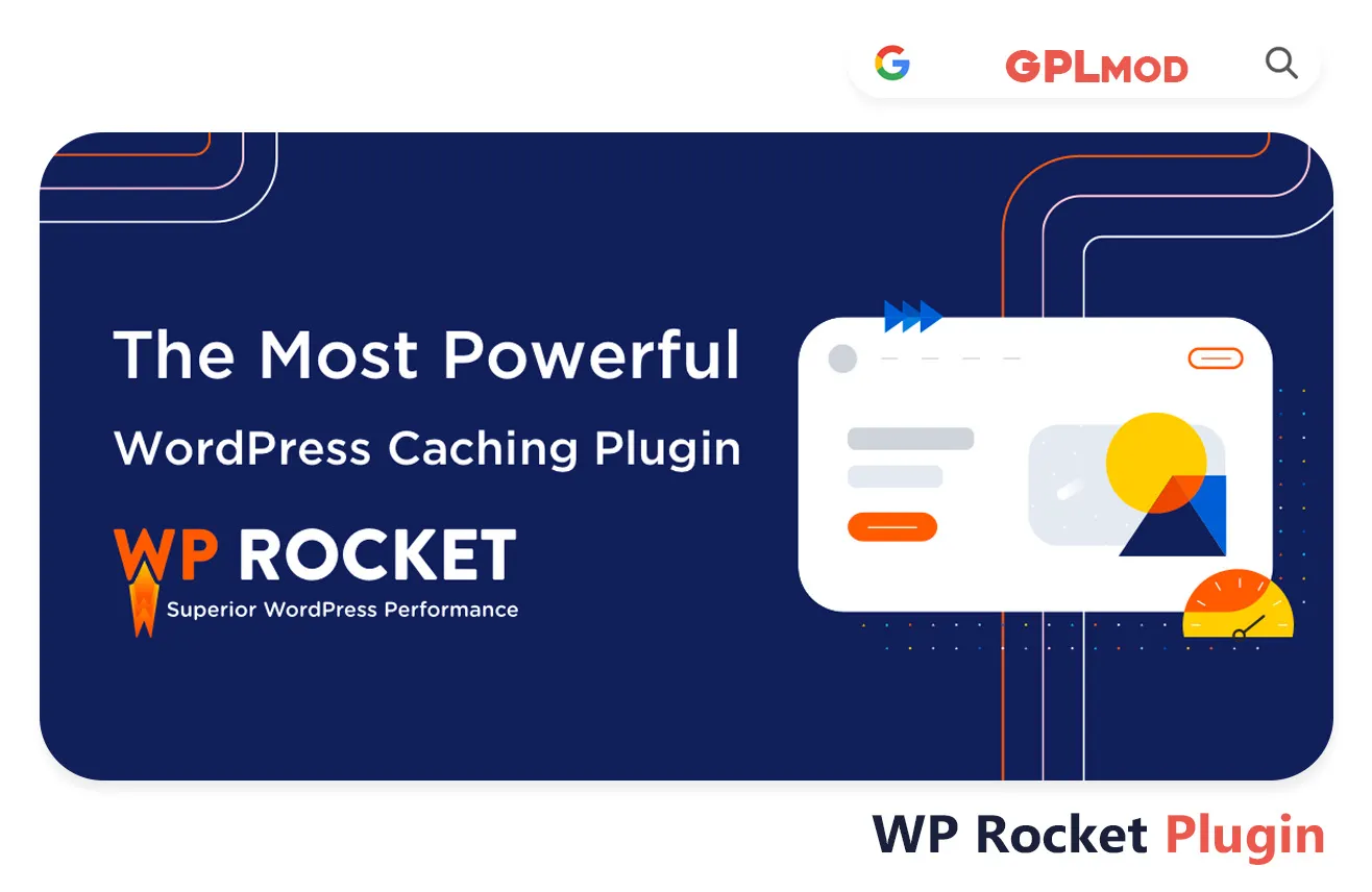 Download WP Rocket Plugin Free - WordPress GPLMOD - gplmod.com - Latest Version GPL